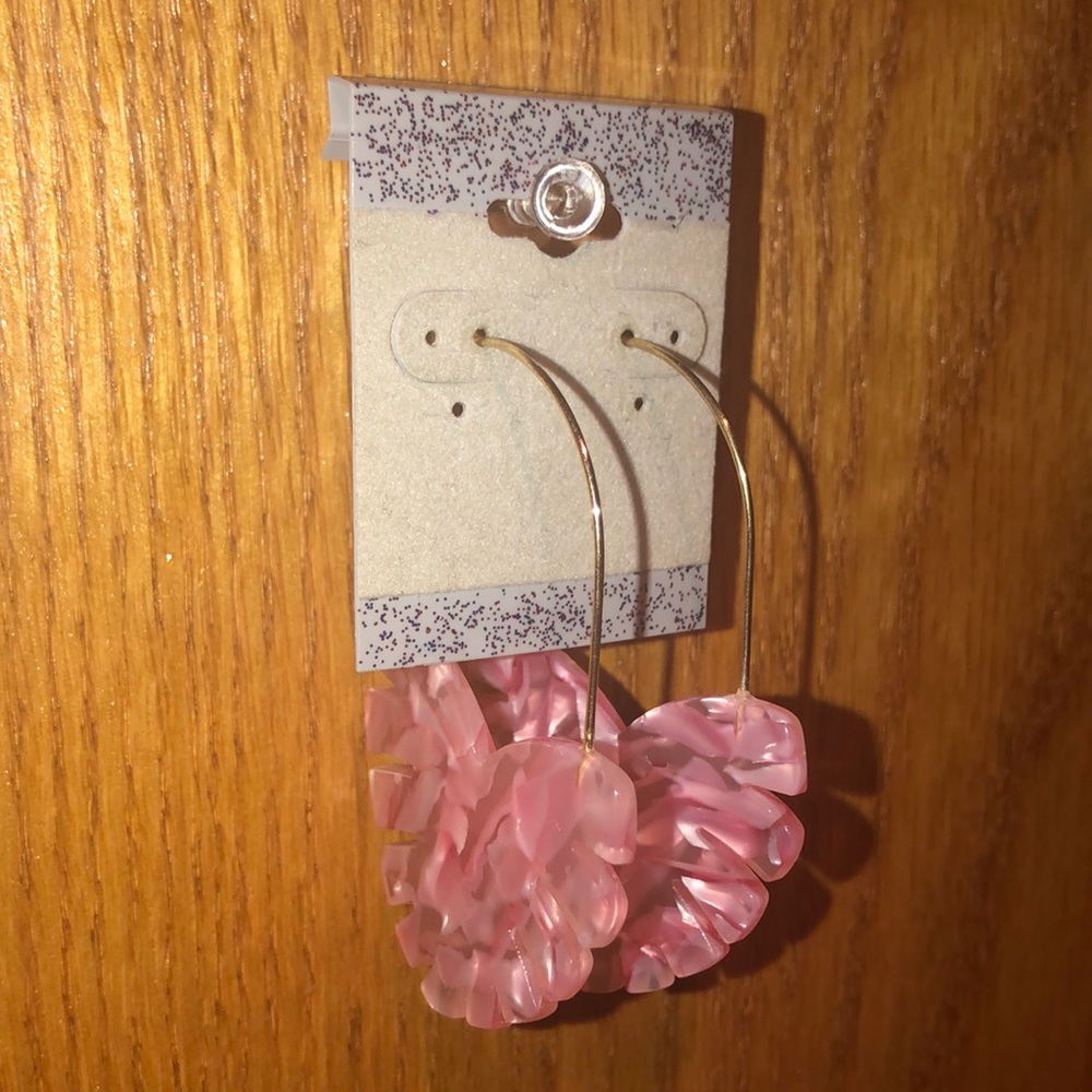 Floral earrings